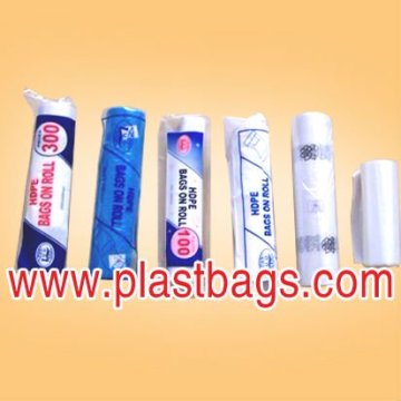 100% virgin material flat bags on roll for supermarket