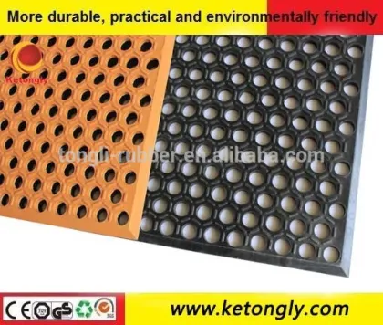 Rubber Anti-slip Kitchen Mat, Rubber Flooring