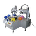 Mesin pencetakan layar balon 4 warna otomatis