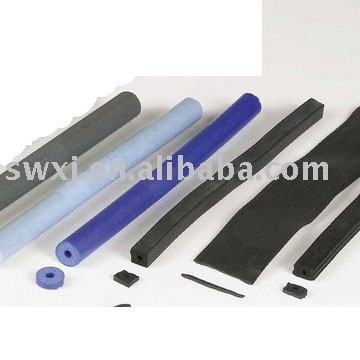 extruded foam rubber profiles