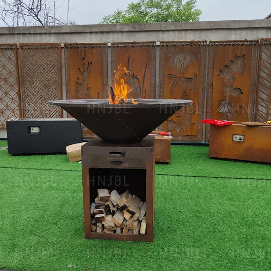 Customizable BBQ Accessories: Explore Charcoal Baking Pizzas, Corten Steel Fire Pits, and Grill Options