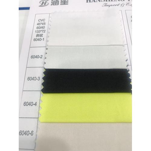 45s*45s 60/40 133*72 CVC Twill Dyed Fabric