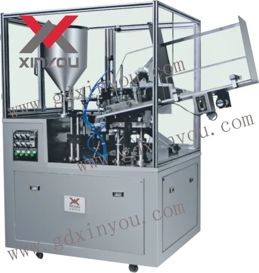 Automatic Cosmetic Cream Toothpaste Gel Filling and Sealing Machine