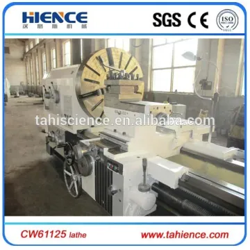 Heavy duty manual engine lathe machine specification manufacturer CW61125