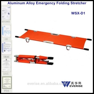 Aluminum Alloy Resuce Lengthwise Foldable Stretcher