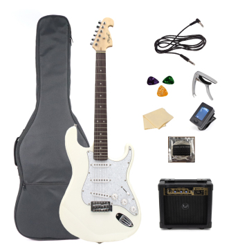 2022 ST Electric Guitar Kit: Fast Shipping, Solid Bass Wood, 6-Strings Electric Guitar