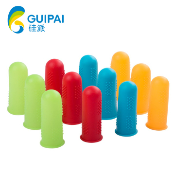 Protezioni di dito in silicone resistente al calore per pistola e cera