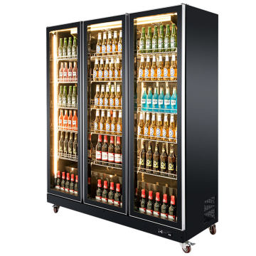 Ruitai 930 ลิตรตั้งตรงคู่แอนตี้-หมักประตูตู้เย็นตู้เย็นแสดงตู้เย็น