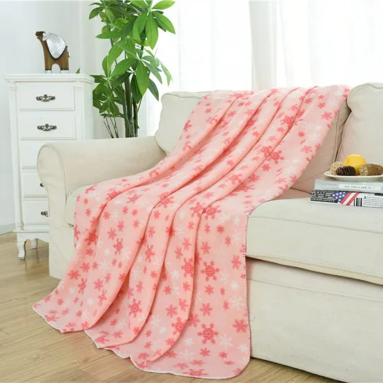 New design 100 polyester print on demand blanket knit polar fleece kids blanket 150*200 CM