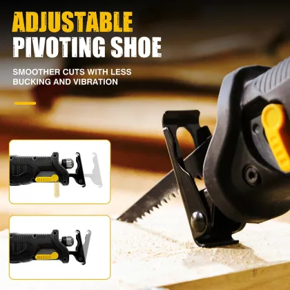 20V Cordless Reciprocating Saws: Bundle with Two 4.0Ah Batteries and Charger