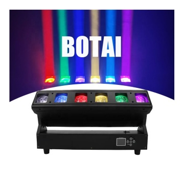 Botai Disco Stage Zoom 6x40W LED Moving Beam Light Bars
