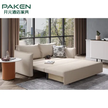 Modern Folding Sofa Beds for Hotels - New Design Hotel Furniture Sets