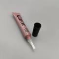 Lipgloss Tube Container With Brush D19mm 12ml Customized Squeeze Mascara Tubes with Brush Manufactory