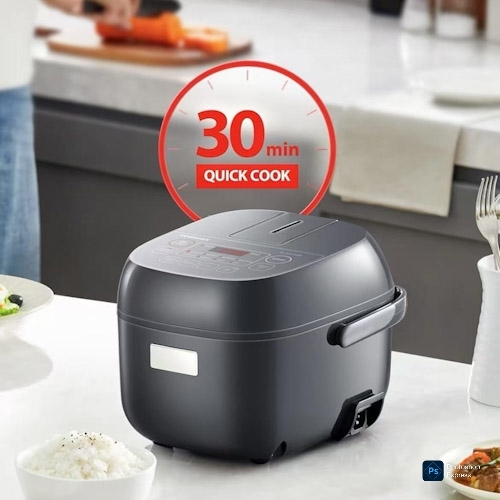 Electric Rice Cooker 5L with Steamer - RK736B