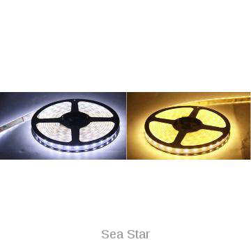 led light strips, 2835 SMD, 10W/m, DC24V, 60pcs/m, flexible