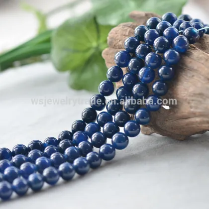 Natural blue agate beads Wholesale agate Factory direct sales