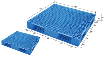 plastic double side face grid injection pallet mould