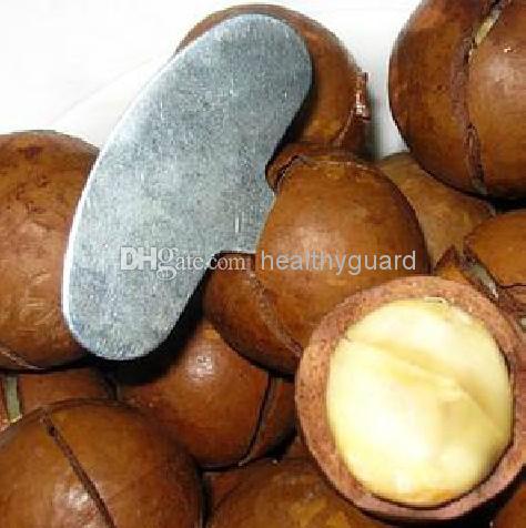 Portable Nut Cracker sheller Walnuts MACADAMIA NUTS Metal Key Opener Nut tools Free shipping