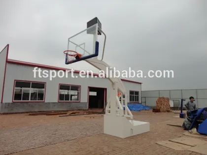 Adjustable Basketball stand with Glass Basketball Backboard basketball Stand