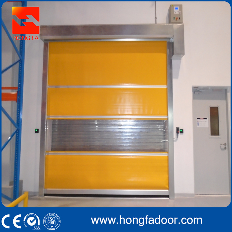 Stainless Steel Frame High Speed Performance Door