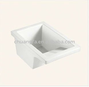 Ceramic Bathroom Countertop cloth washing lavabo