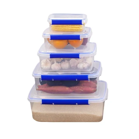 Large Capacity Commercial Hotel & Restaurant Plastic Food Storage Containers