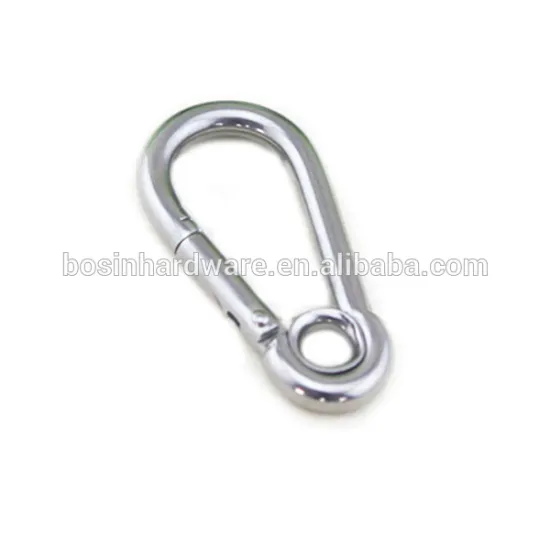 Wholesale Good Quality Metal Stainless Steel Snap Hook With Eyelet