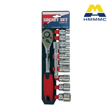 12PCS 1/2 Dr. Socket Wrench Set