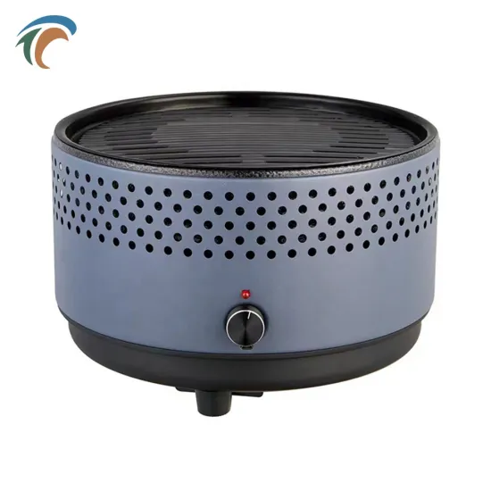 Small Colorful Charcoal Korean Bbq Grill Table Top