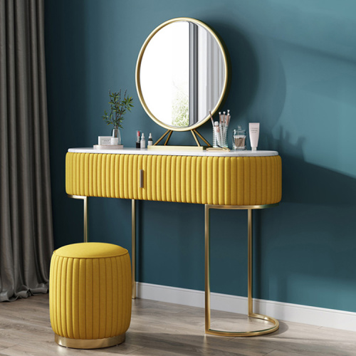 dressing table na salamin na may stool set