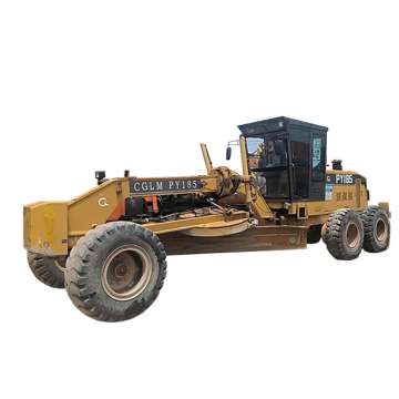 Used 15 TON Wheel Grader CGLM PY185 for Construction Engineering