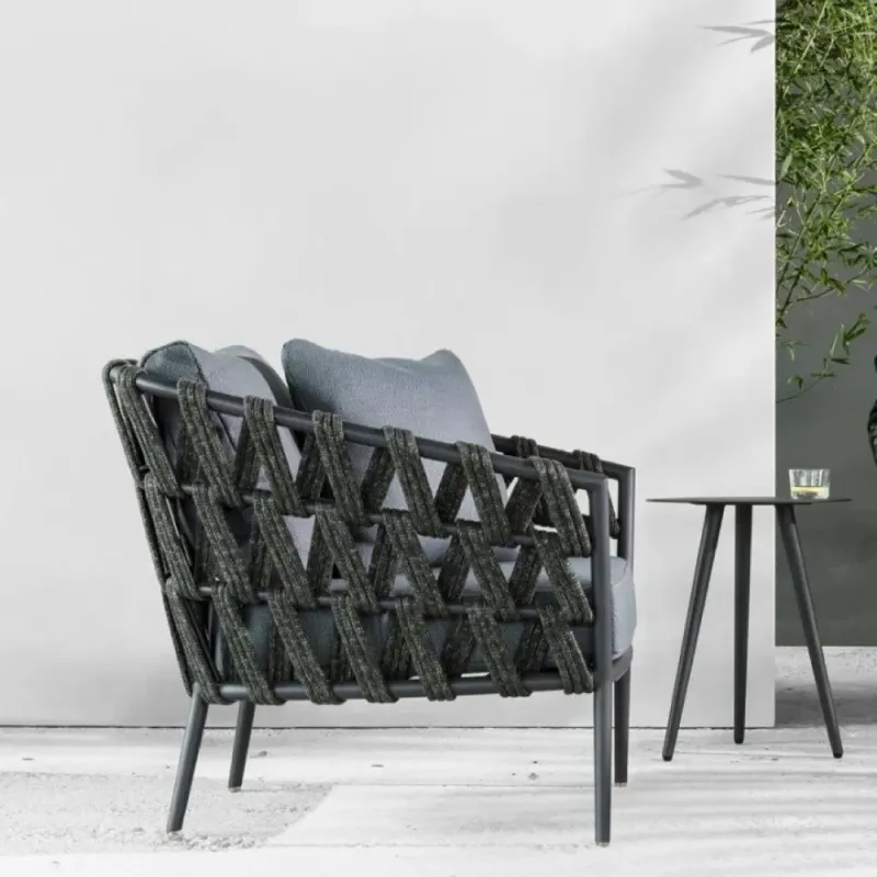 Modern Luxury Aluminum Garden Sofa Set