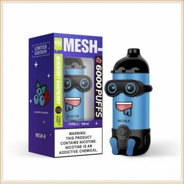 Nuevo estilo de buena calidad Mesh-x 6000 bocanadas