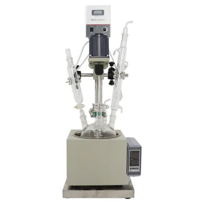 Laboratory Single Layer Bio Glass Reactor DF-5L
