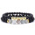 2Pcs 8MM Natural Healing Stone Bracelets for Men Women steel ball Beaded Bracelets Elastic