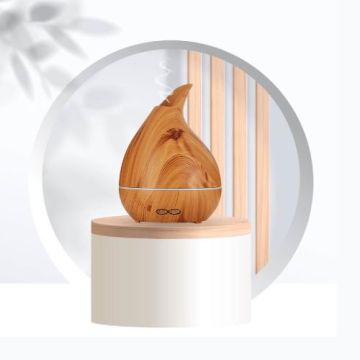 2023 Wooden Grain High-Capacity Essential Oil Diffuser Humidifier