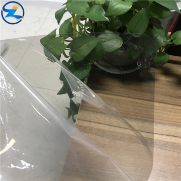 High clear PLA rigid films for face shield
