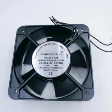 FP-108EX-S1-B Υψηλής ποιότητας AC220V 0.22A Αξιοπρεπής ανεμιστήρας ψύξης ροής