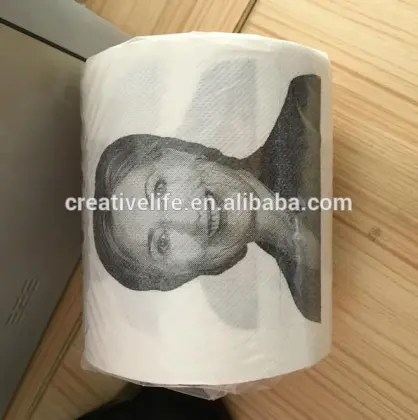 Hillary Diane Rodham Clinton Toilet Paper Roll