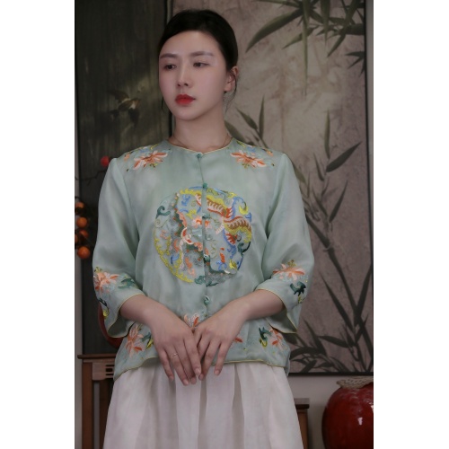 Top indigo tinta phoenixn-sihouette