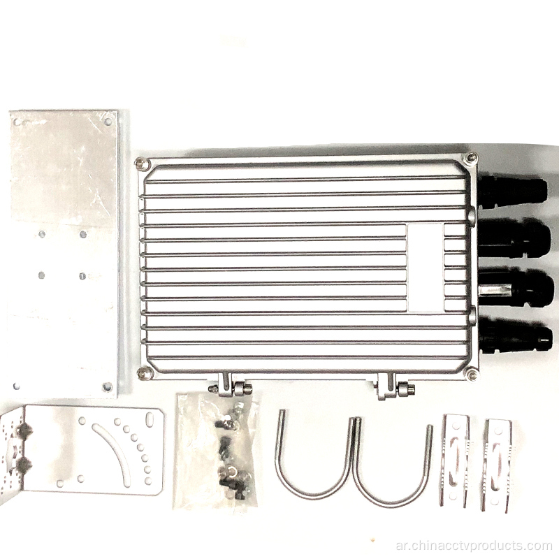 65W 802.3AF / AT 52V 1.25A 1000Mbps حاقن POE (ماء)