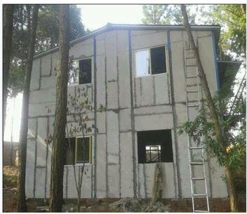 steel frame prefab houses in low cost