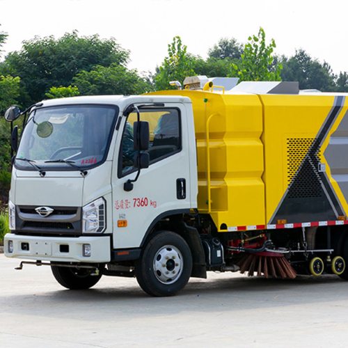 Foton H2 lavado y vehículo barrido