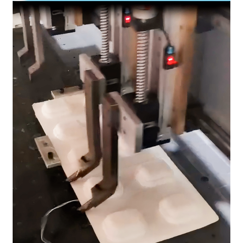 Máquina de ranura de alta eficiencia V para productos de pulpa