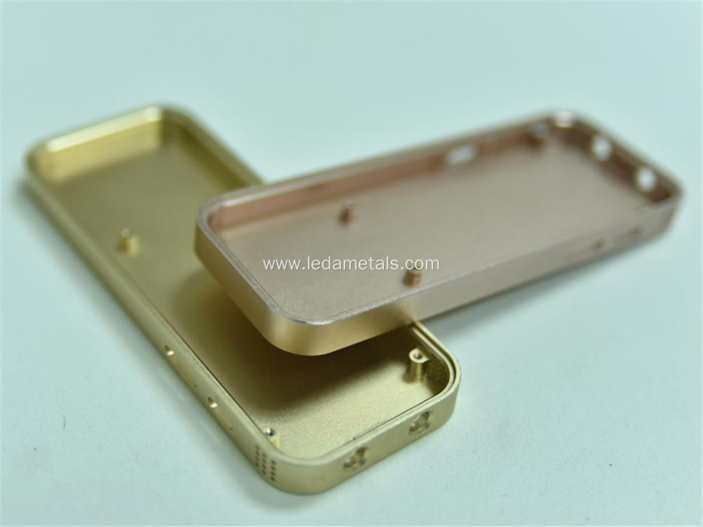 Anodized Gold Voice Recorder Case CNC Customize Machining