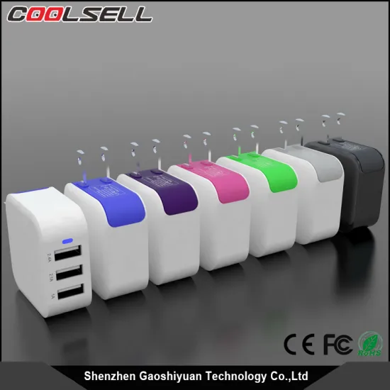 2016 Hot sale mini portable usb port wall travel usb charger for mobile phone