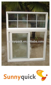 Europe standard 190RMB/ square mater white UPVC sliding windows sales promotion from Sunnyquick