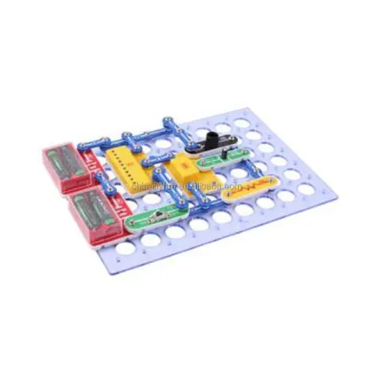 Stemedu Scientific Circuit Brick Science Physics Experiment Electronics Exploration Kit