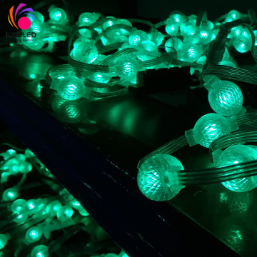 Luminária de bola de discoteca LED de opala