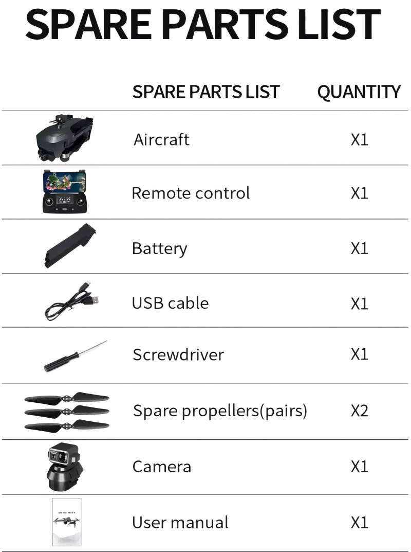 4k Brushless GPS Obstacle Sensing Drone 12